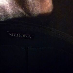 Merona Black Large Purse